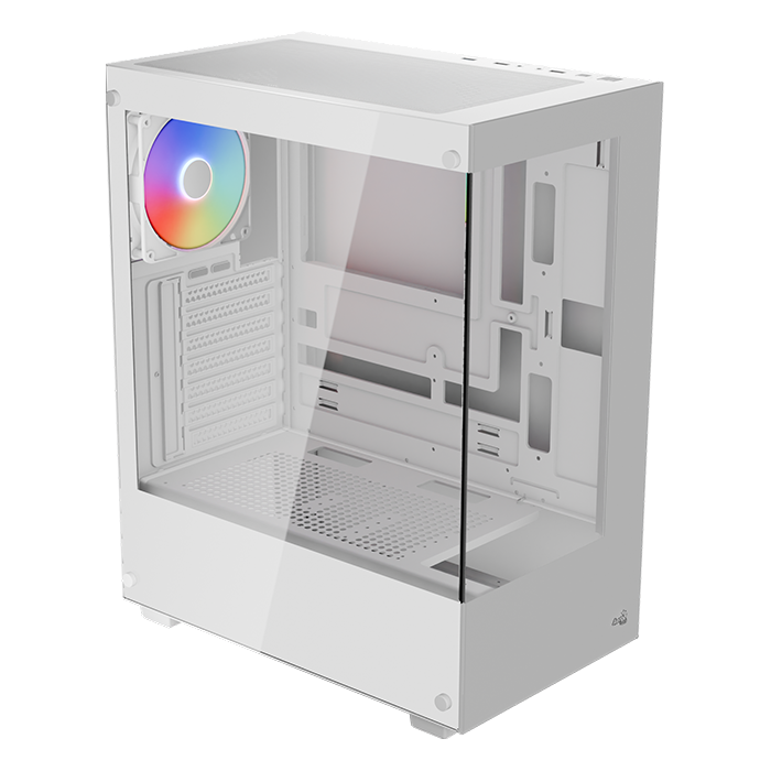 Aurora Pulse White - leuchtende Leistung im Alltag und Gaming (Ryzen 5 5600X | RTX 4060 ti)